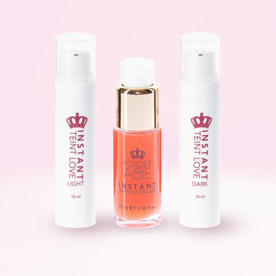 Bundle: Instant Wrinkle Eraser & Instant Teint Love light & dark