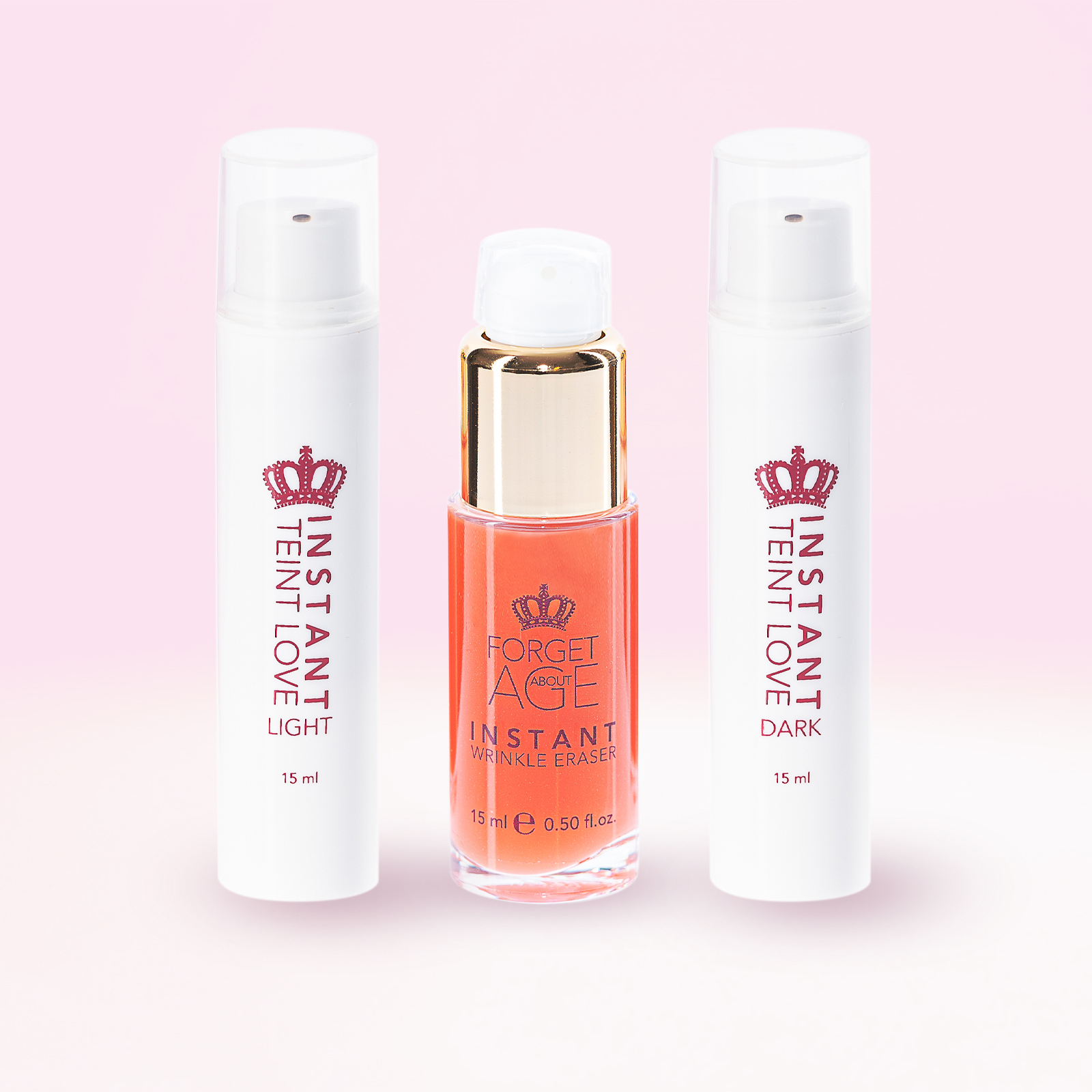 Bundle: Instant Wrinkle Eraser & Instant Teint Love light & dark